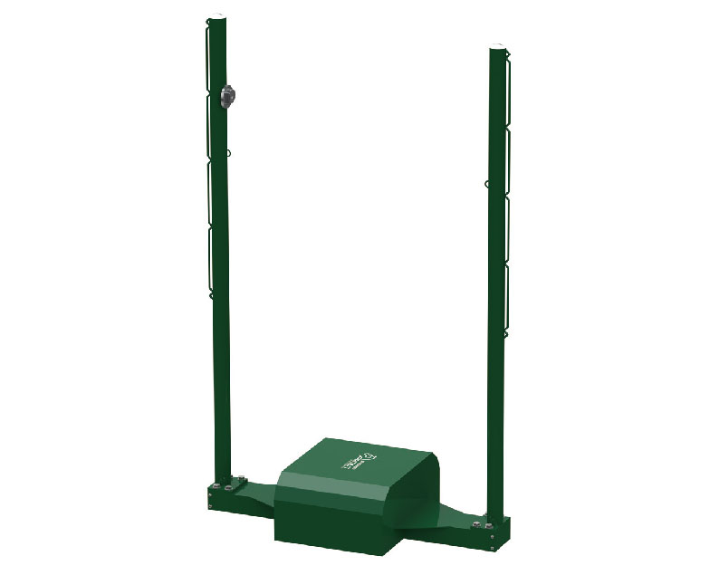 FTY-006 鋁合金單座雙桿羽毛球柱