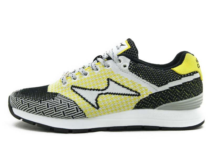 5058S-3 黑、白、黃 休閑鞋