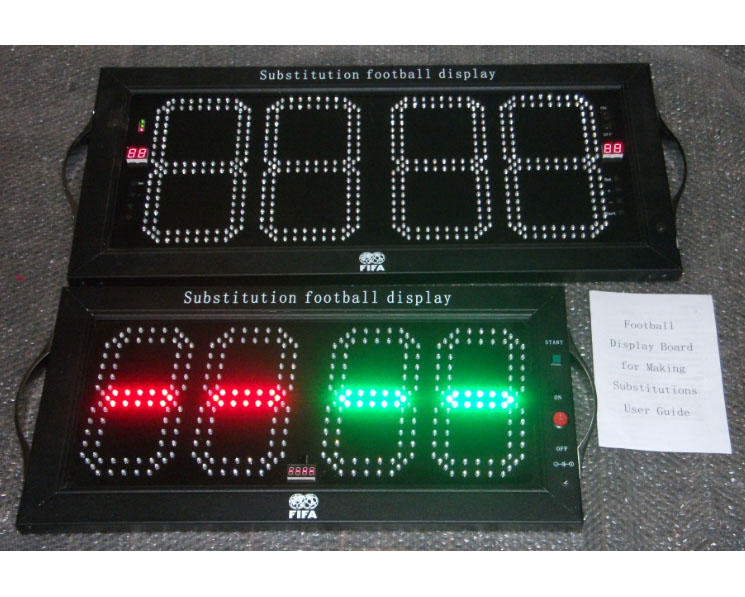 型號：XT-HRP2 足球電子換人牌（按鍵式）