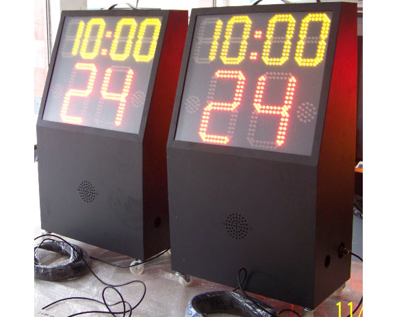 型號：XT-T624 籃球24秒計時器（移動）