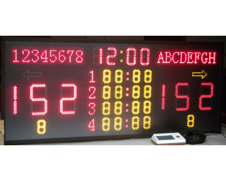 型號：XT-JFM6 中型多功電子記分牌