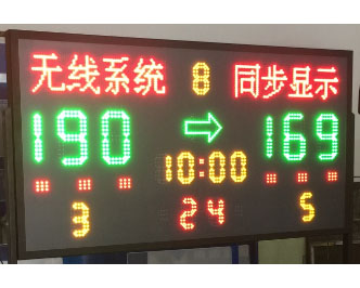 型號：XT-JFM24 中型電子記分牌