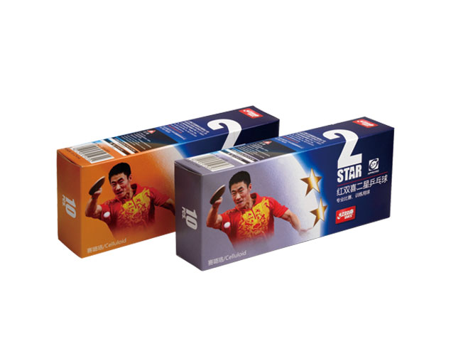 型號(hào)：賽璐珞二星 紅雙喜乒乓球