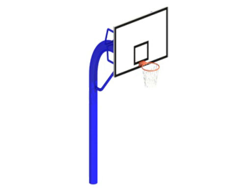 型號(hào)：YJD-Y110 直埋式籃球架