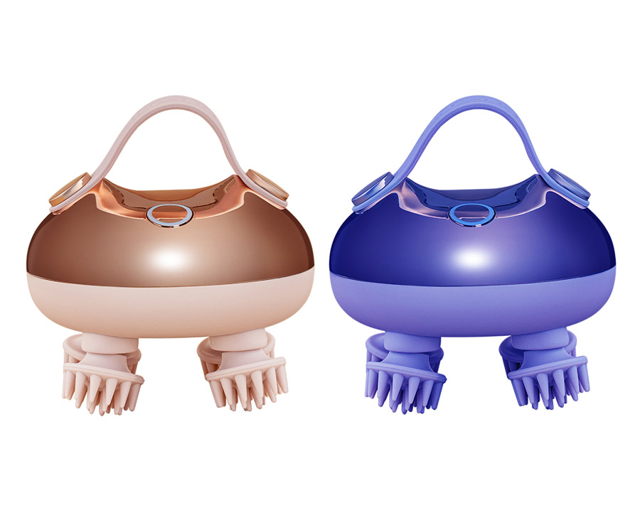 榮耀R1135 元?dú)饽αψ︻^部按摩器