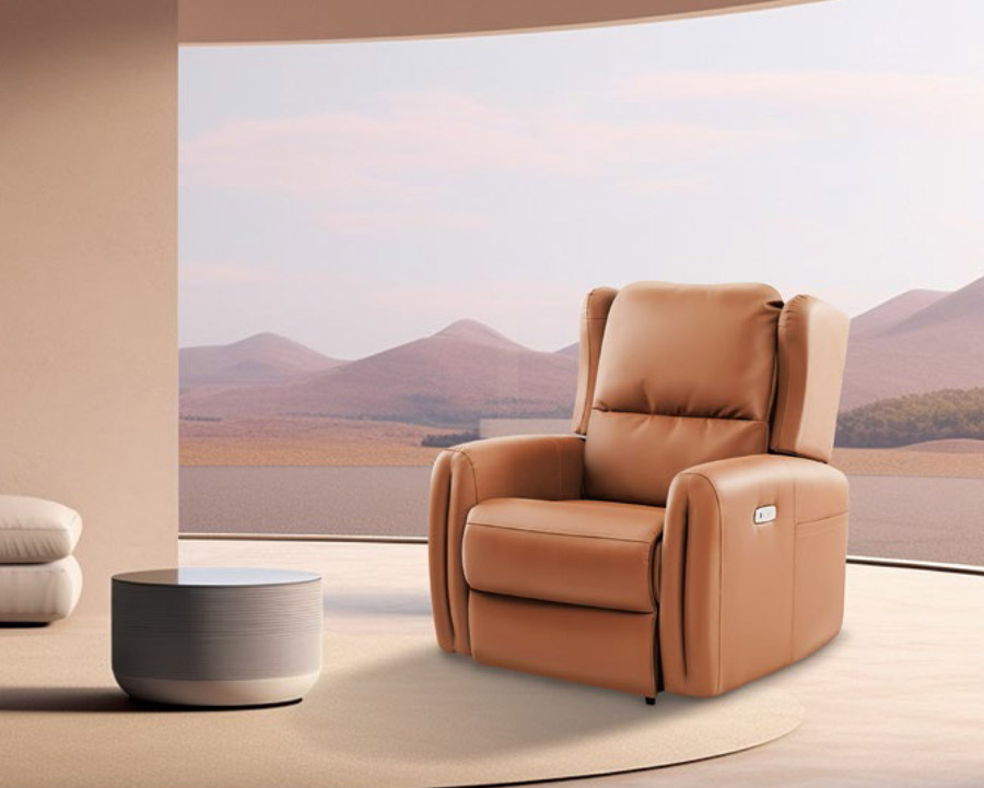 榮耀R5313 軟包懶人按摩沙發(fā)